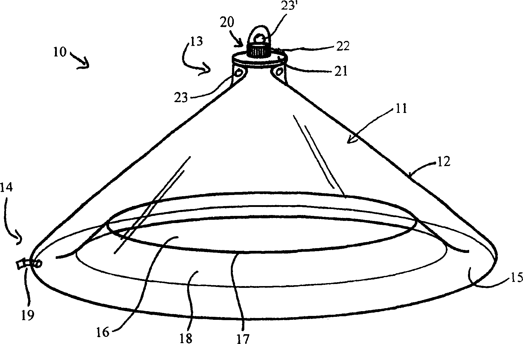 Device for recovering drinking water from condensate as well as a method and a deep-drawing die for production of said device