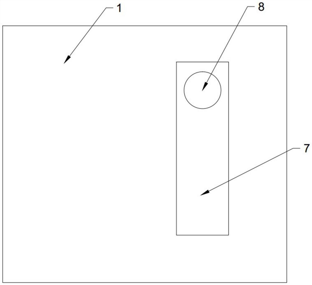 A kind of detection device of aflatoxin residue in grain dryer