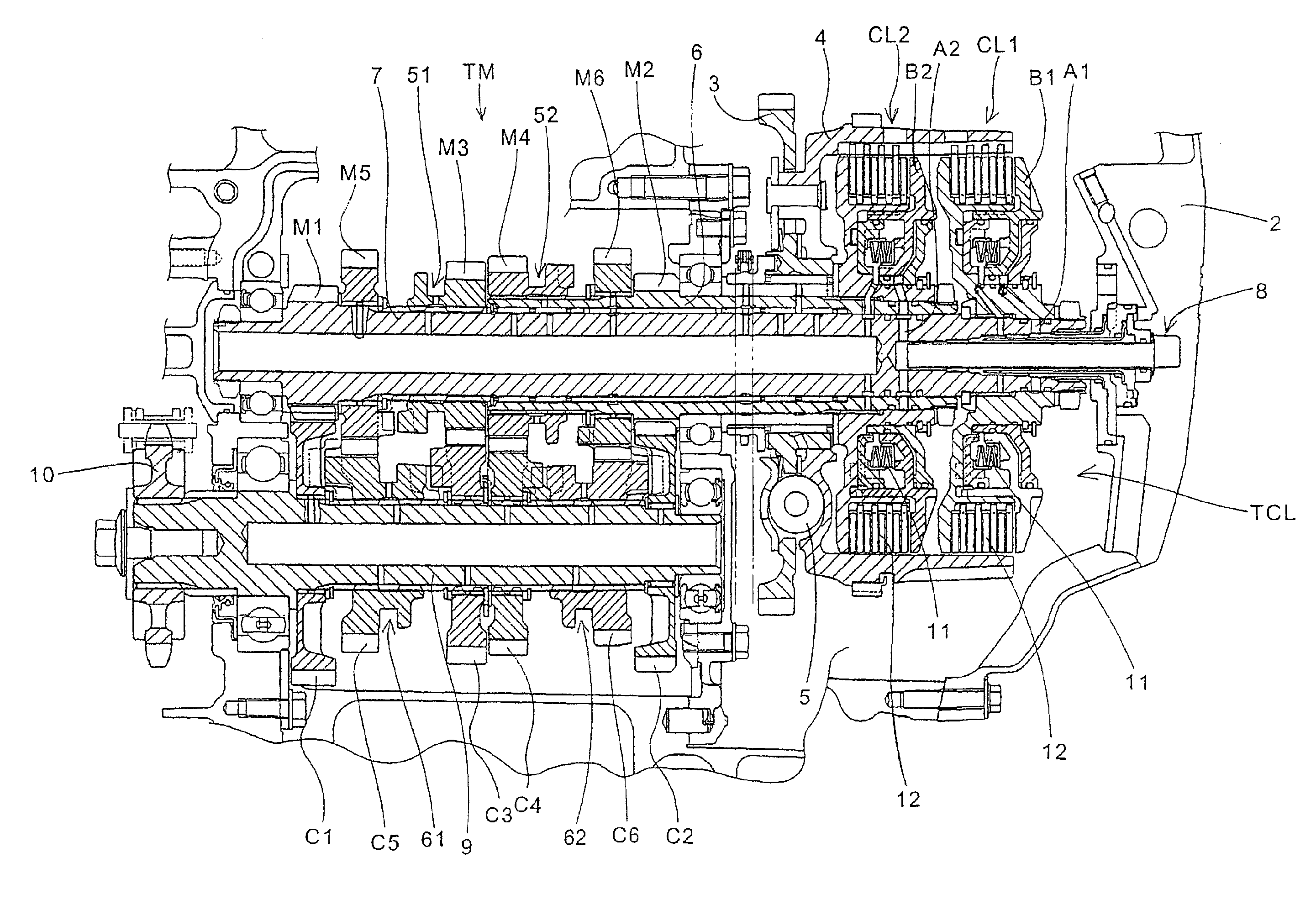 Twin clutch speed-change apparatus