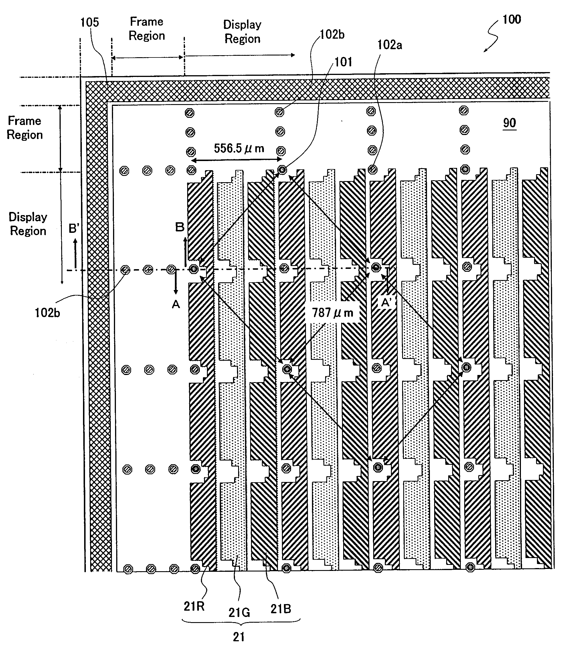 Color filter substrate and liquid crystal display panel equipped with same