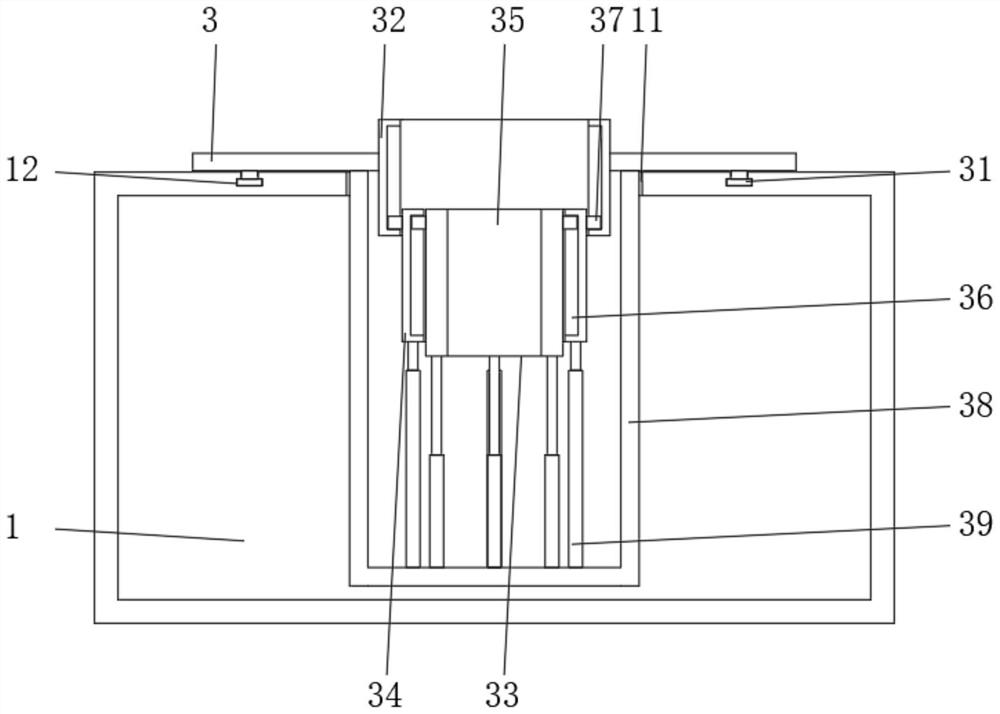 Gas-liquid pressurization type pinion press-fitting machine