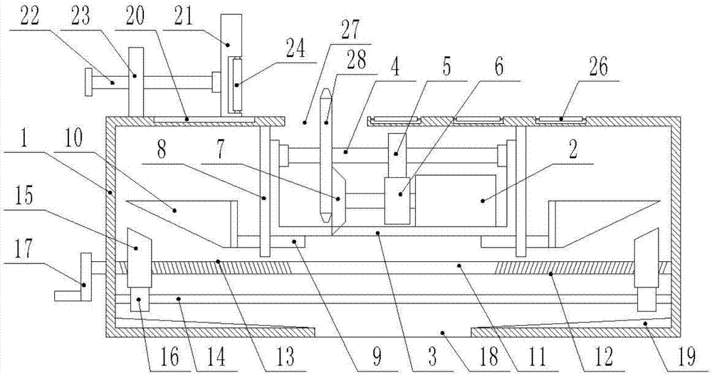 Adjustable board cutting equipment for building decoration