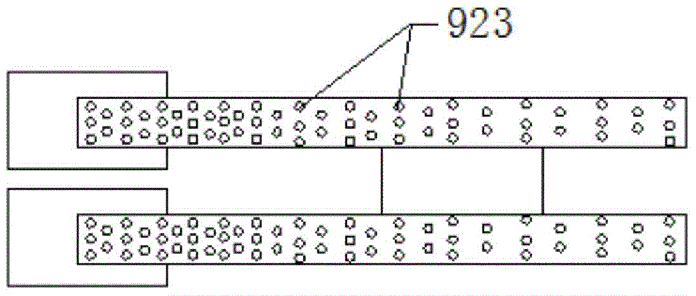 Movable rotating type steaming and frying pan device