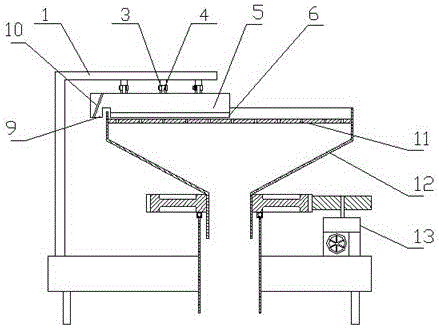 Scraping plate for filter and matched filter plate