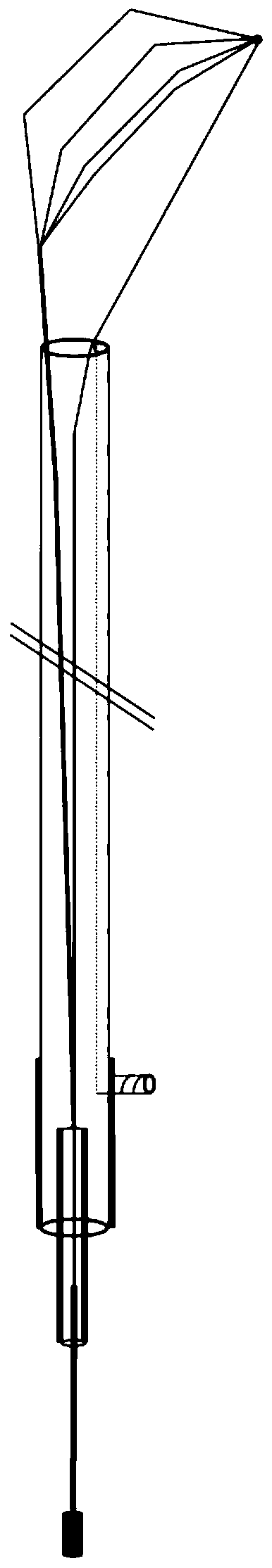 Transverse calculus removing mesh basket