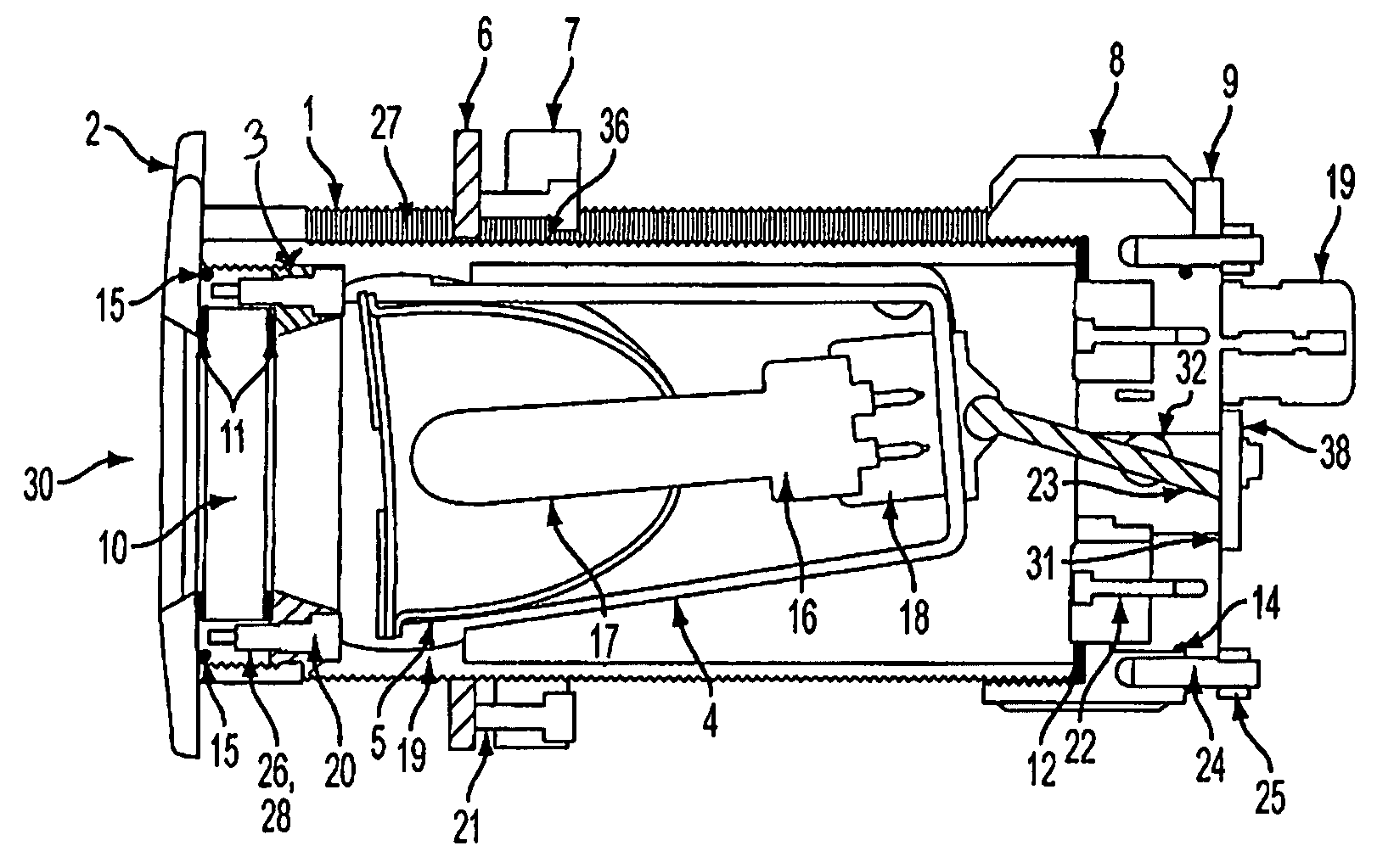 Two piece view port and light housing with swivel light