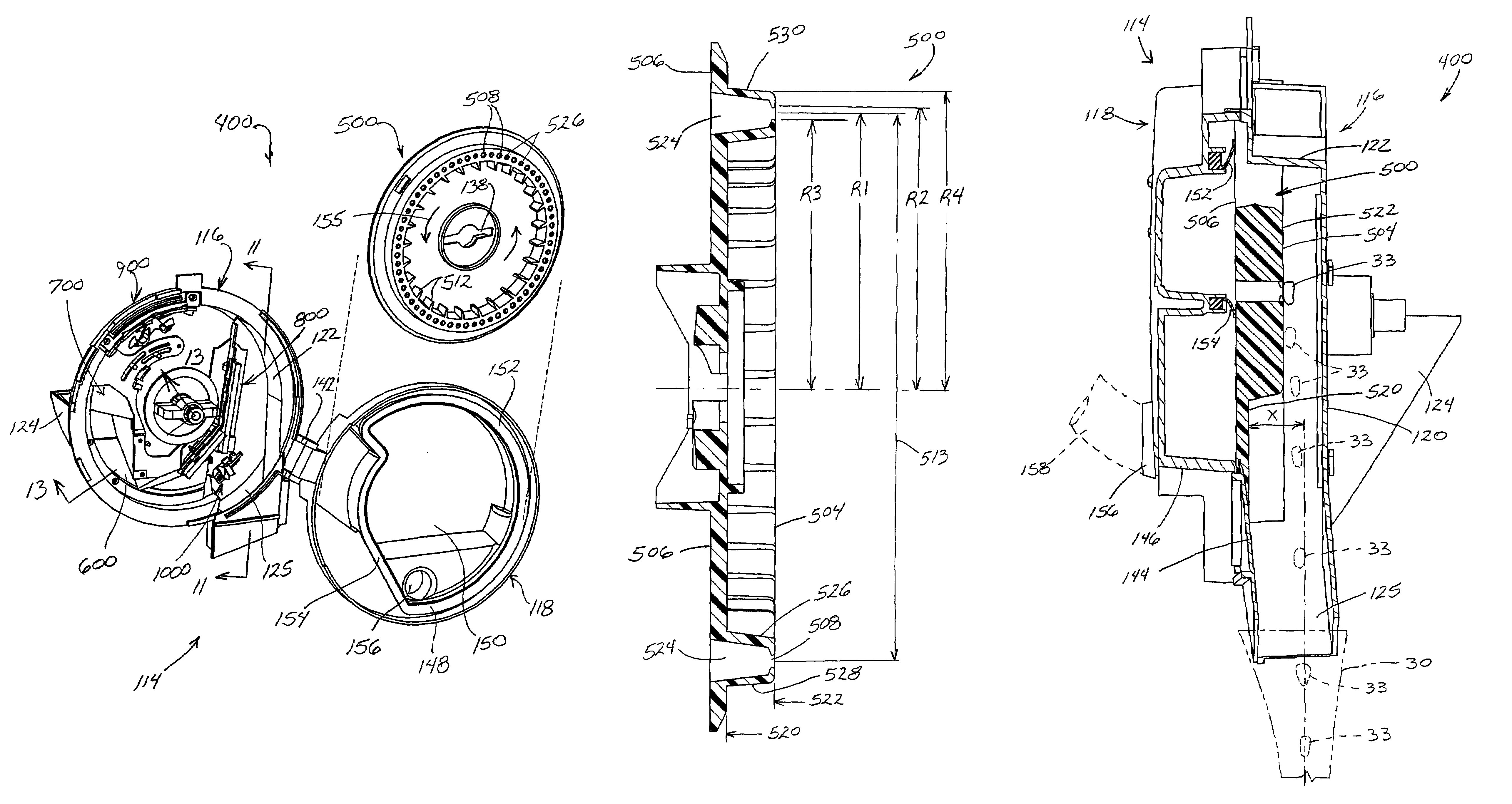 Vacuum seed meter and retrofit kit for celled-disk vacuum meters