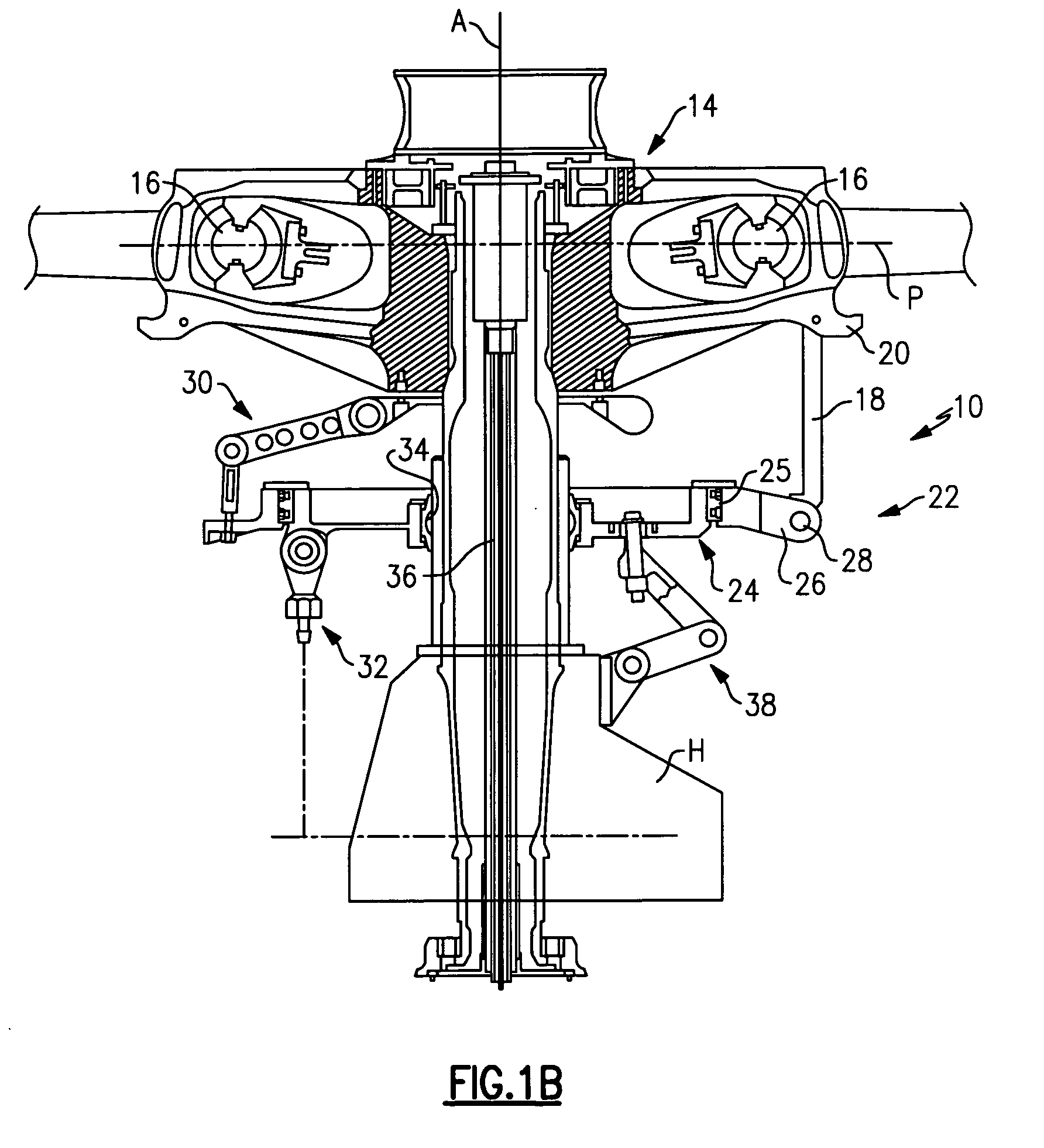 Compact load path swashplate assembly