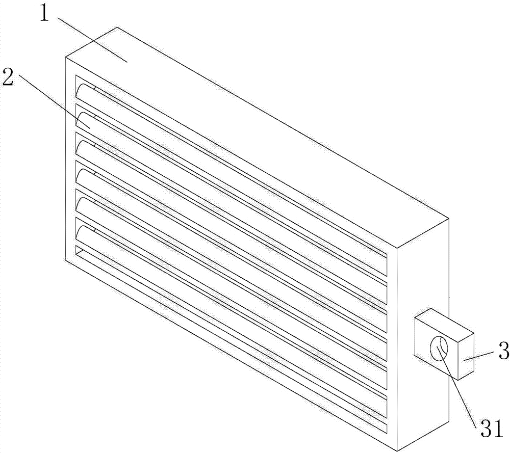 Automobile air inlet grille with purification function