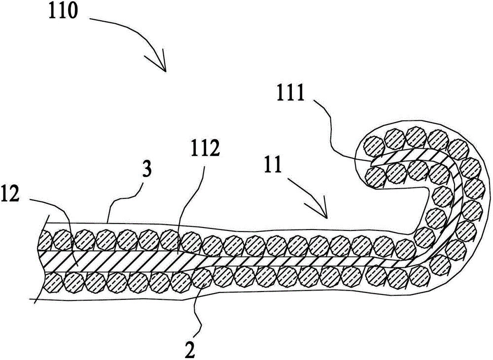 Medical guiding wire with insulating coating layer and manufacturing method of medical guiding wire