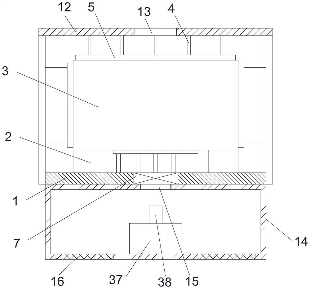 Graphene copper-containing superconductive heat dissipation device