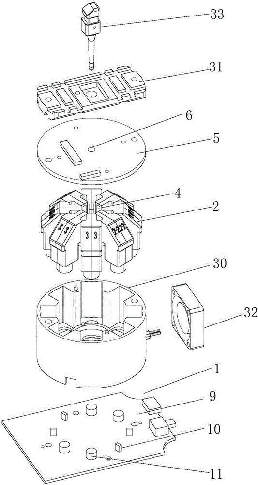 PCR fluorescent detector