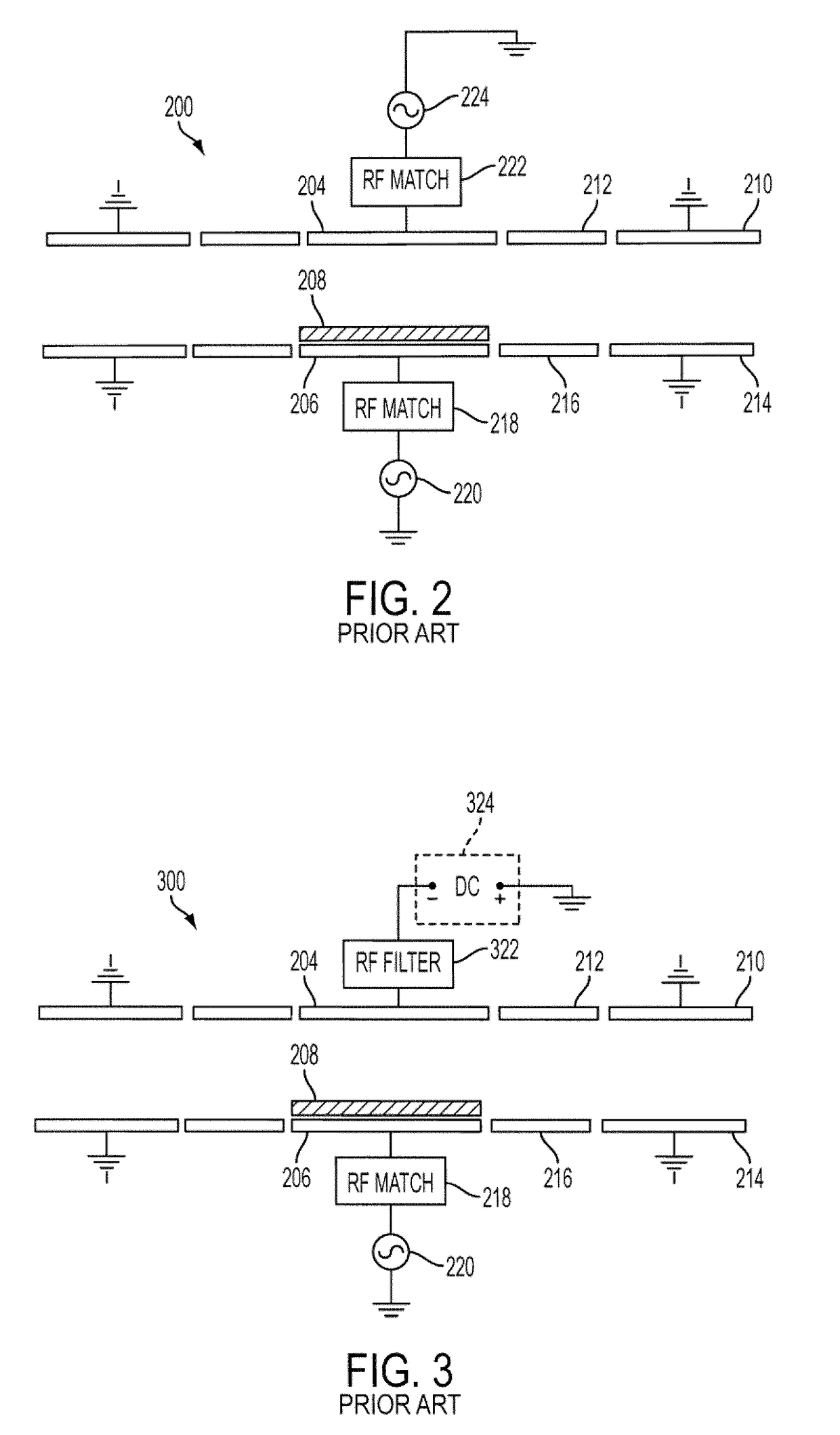 Multifrequency capacitively coupled plasma etch chamber