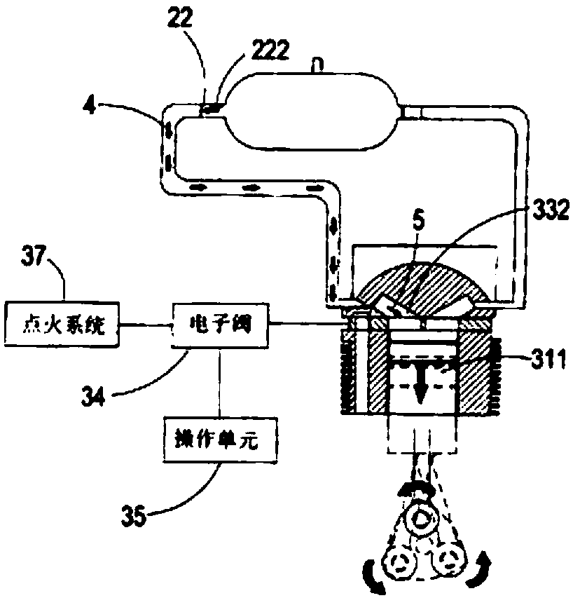 Nuclear power reaction cylinder