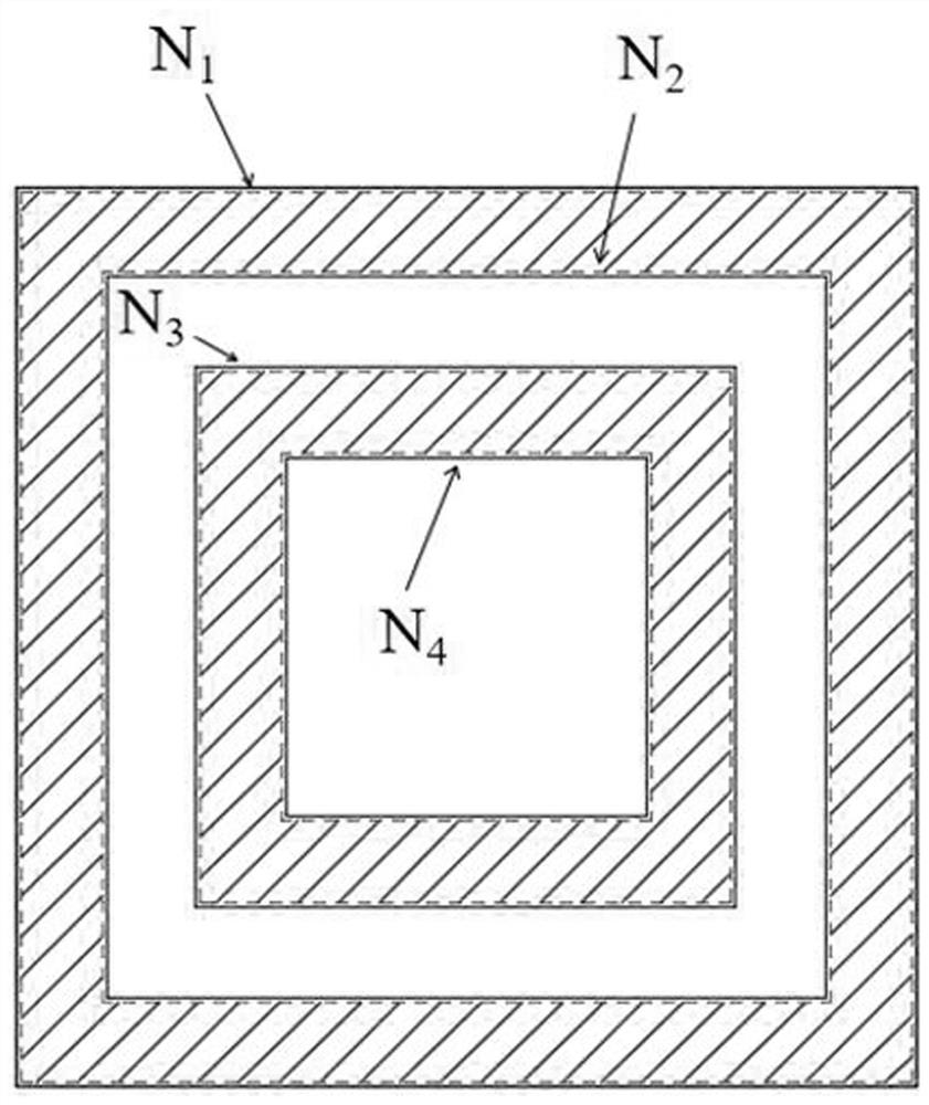 Filling path generation method based on skeleton line