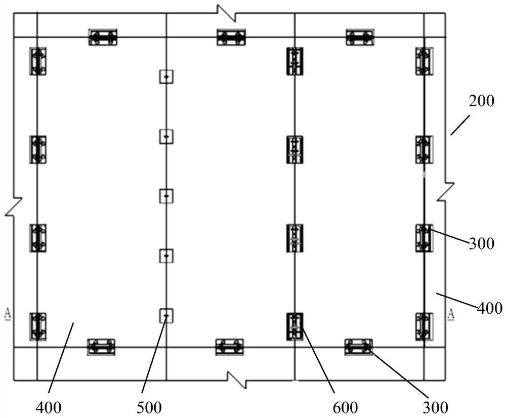 A prefabricated steel-concrete composite floor applied to steel structure buildings