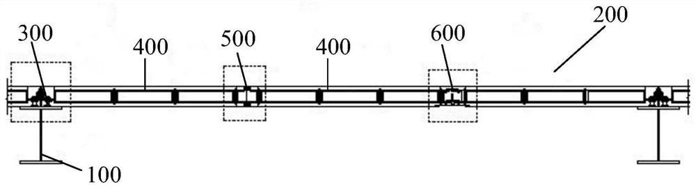 A prefabricated steel-concrete composite floor applied to steel structure buildings