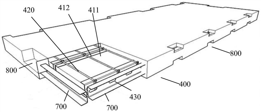 A prefabricated steel-concrete composite floor applied to steel structure buildings