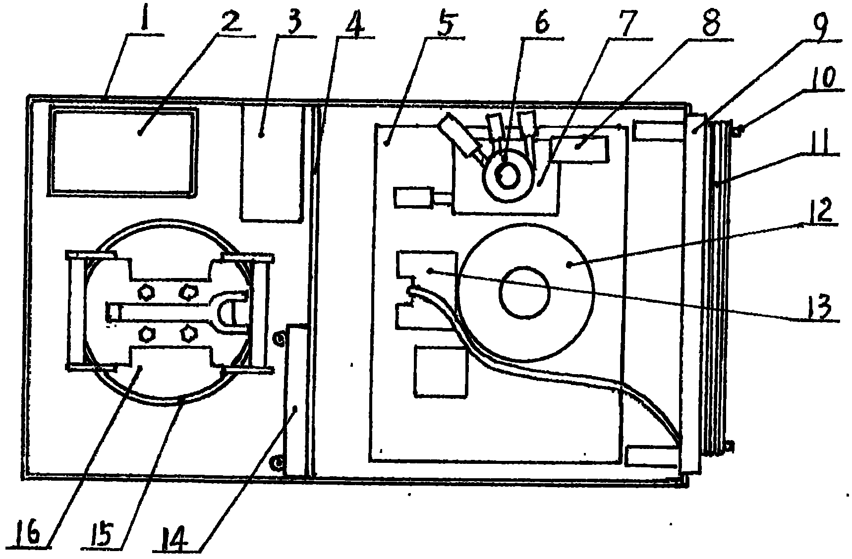 Lead crimping device