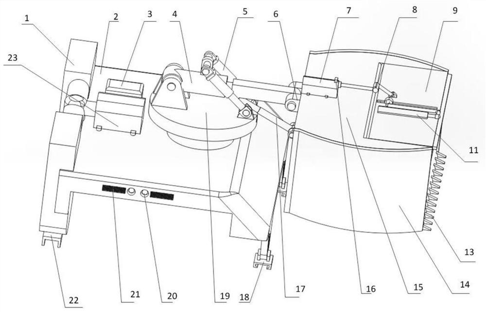 Mobile inspection type float coal cleaning system and working method thereof