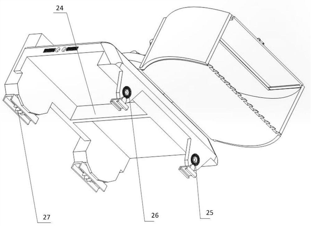 Mobile inspection type float coal cleaning system and working method thereof