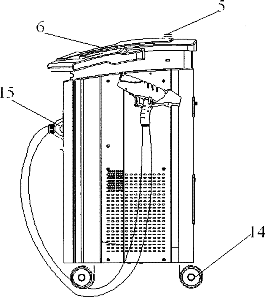 Multifunctional laser therapeutic instrument