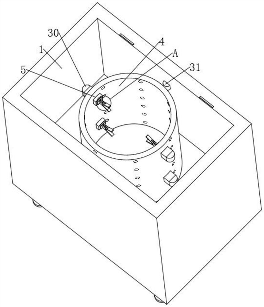 Yarn dyeing equipment capable of enhancing printing and dyeing effect