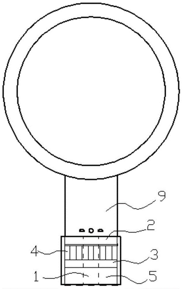 Anti-toppling shock absorption base