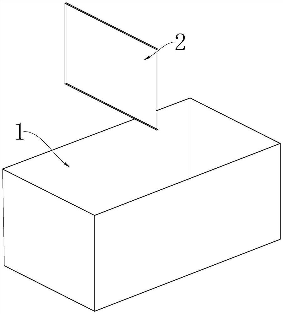 Mold for manufacturing crack of biological concrete sample and manufacturing method of crack