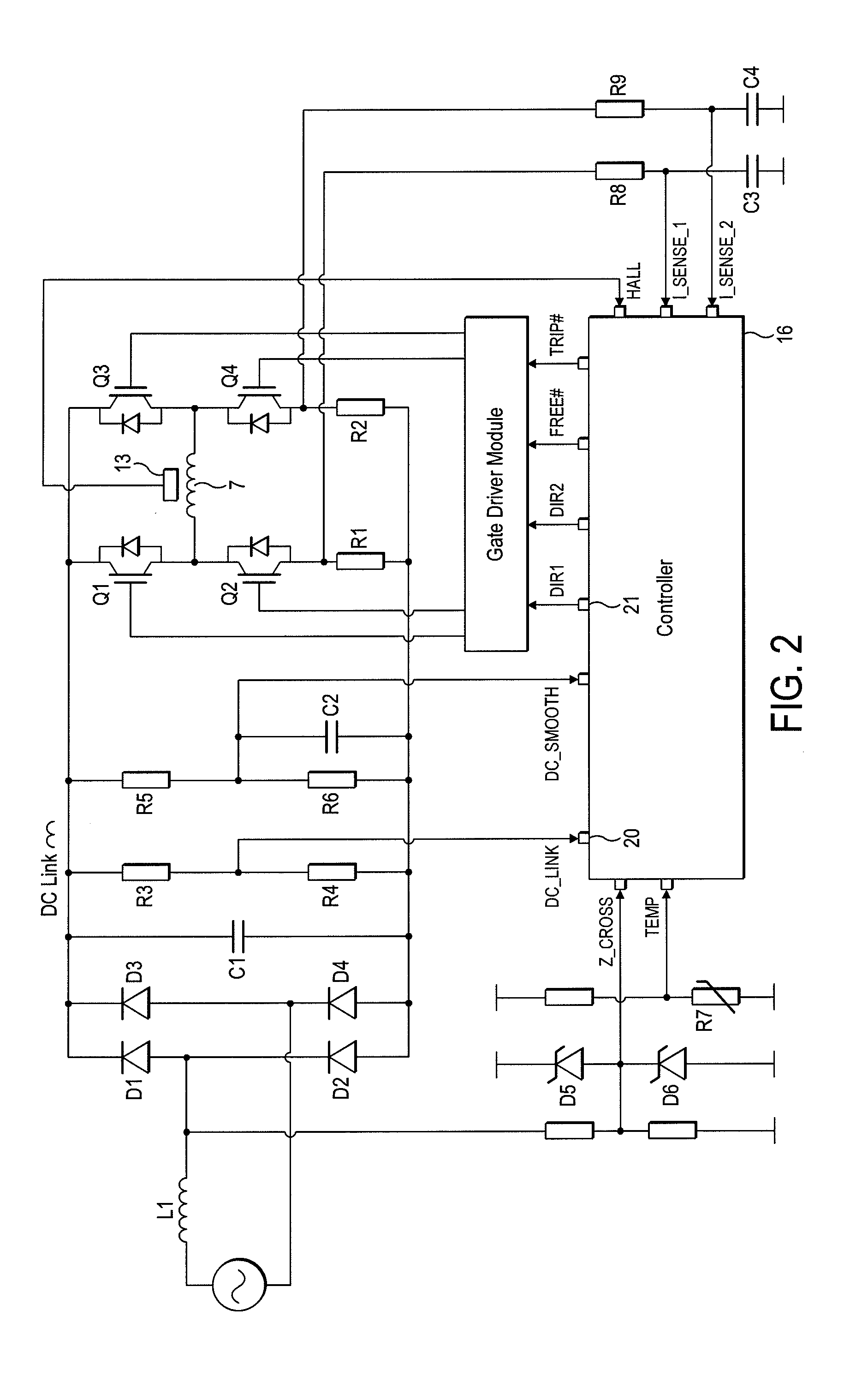 Controller for a brushless motor