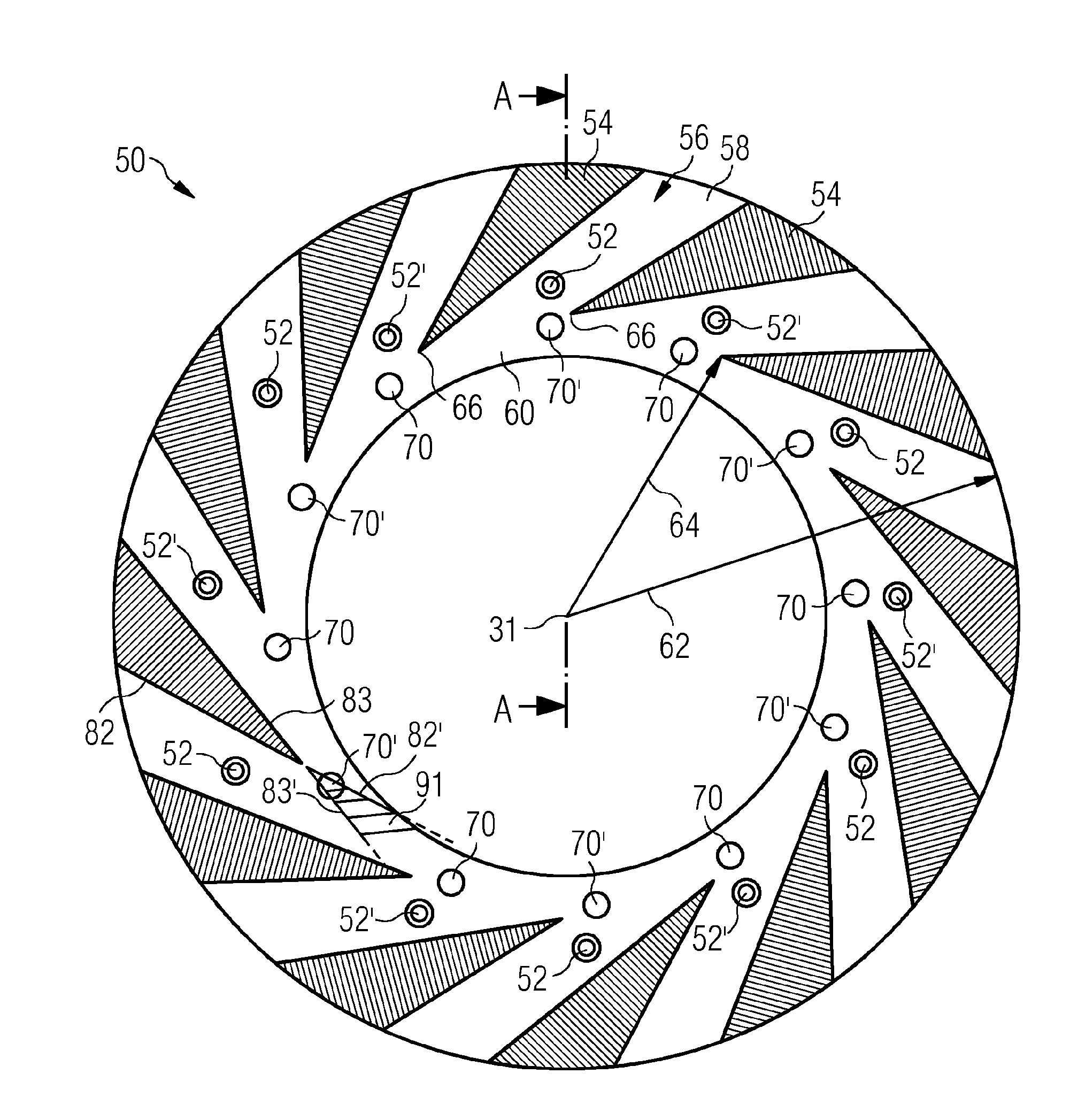 Swirler for a burner of a gas turbine engine, burner of a gas turbine engine and gas turbine engine