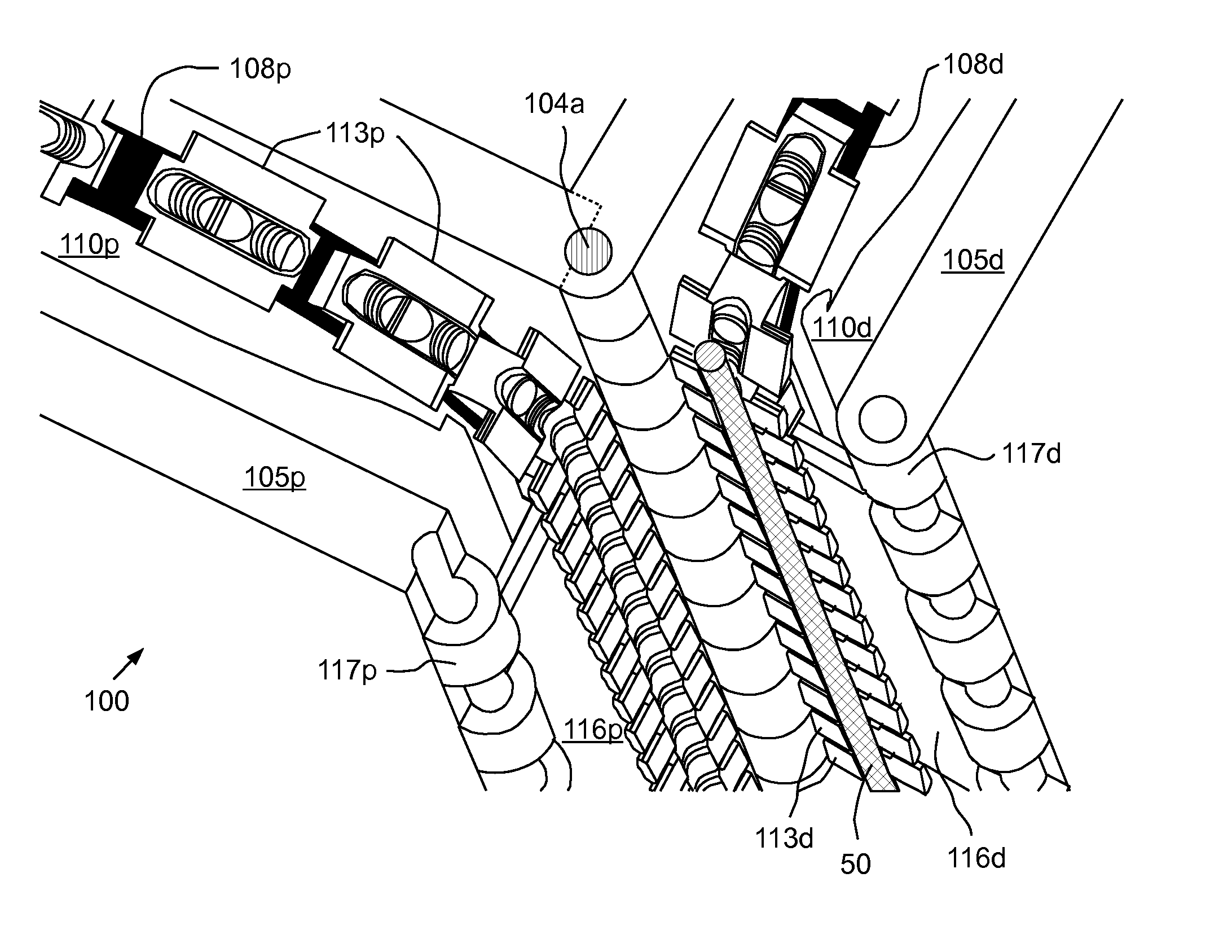 Cable injector for deploying artificial lift system