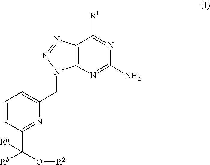 Triazolo[4,5-D]pyramidine derivatives and their use as purine receptor antagonists