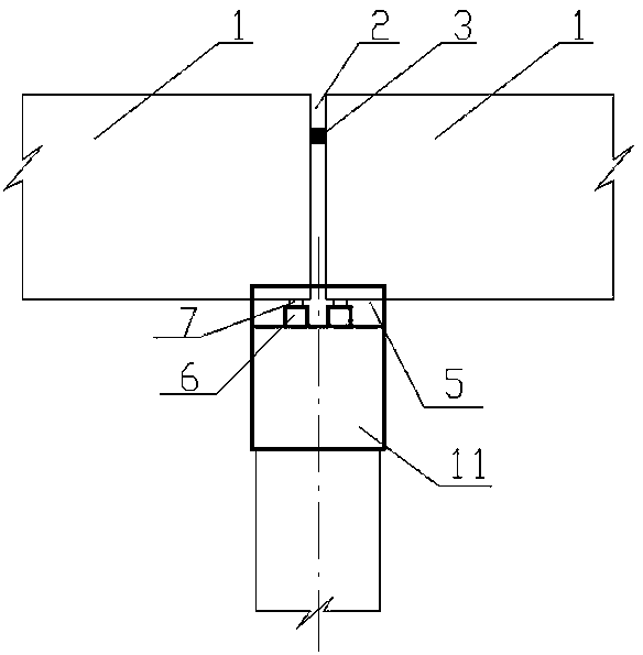 Curved bridge fitting laying structure based on orthogonal prefabricated beam plate and laying method thereof