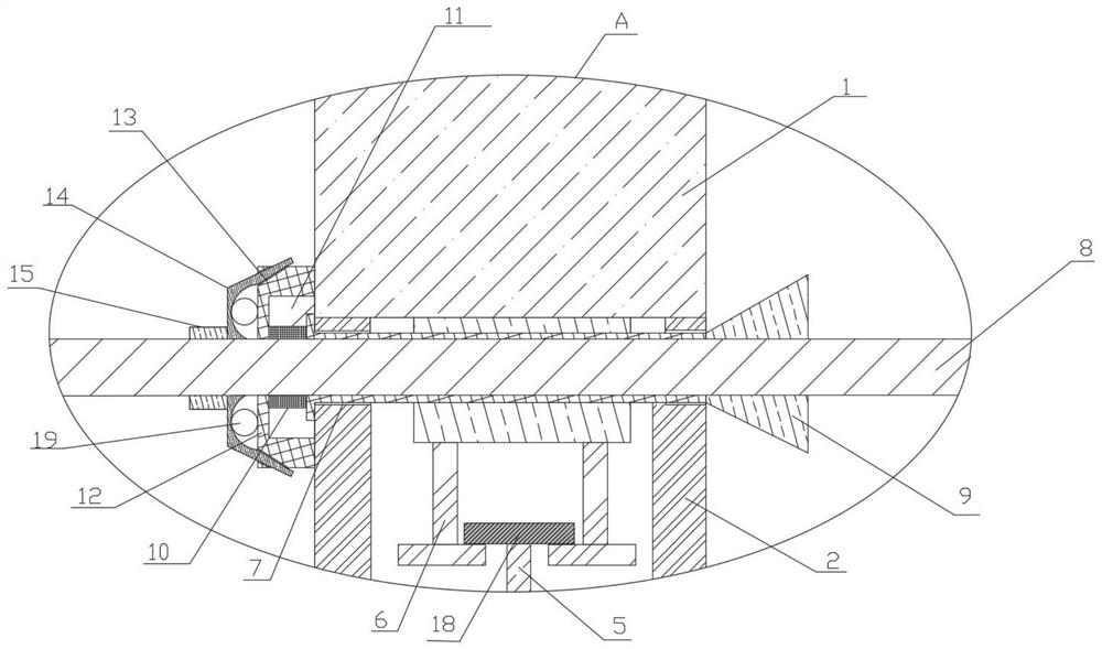 A connection structure and supporting method of joint formwork for shear wall construction