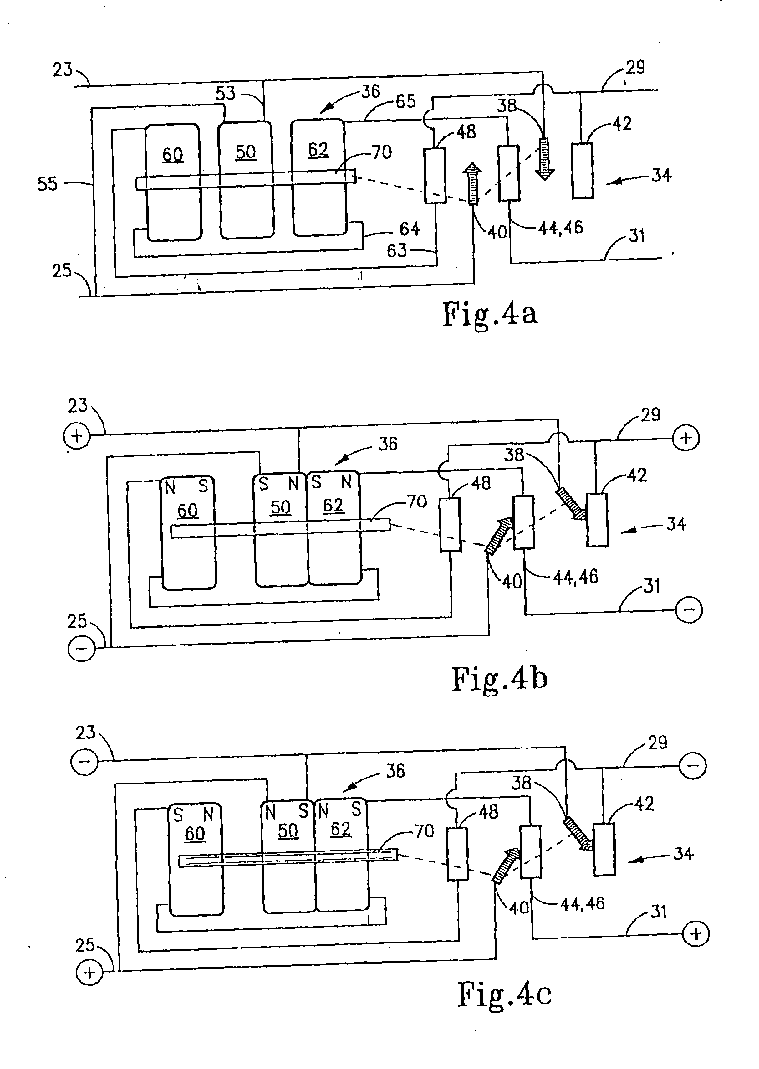 Electromechanical switching device