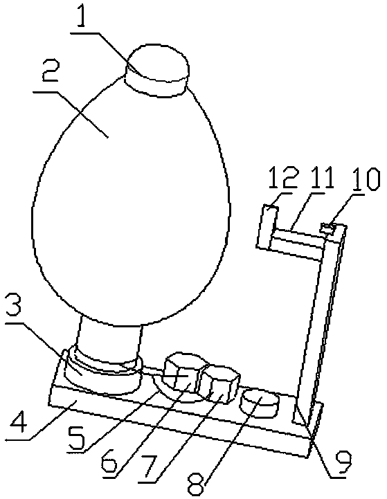 Automatic squid body peeling machine