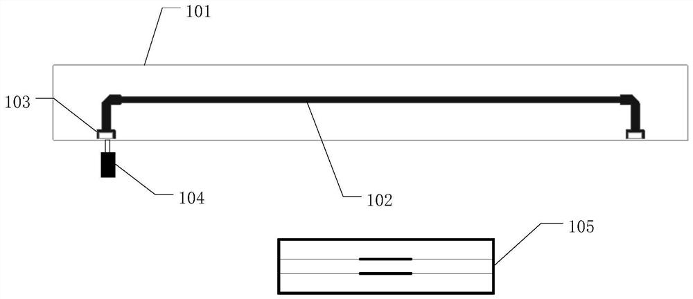 Printed circuit board transmission band line and electronic equipment