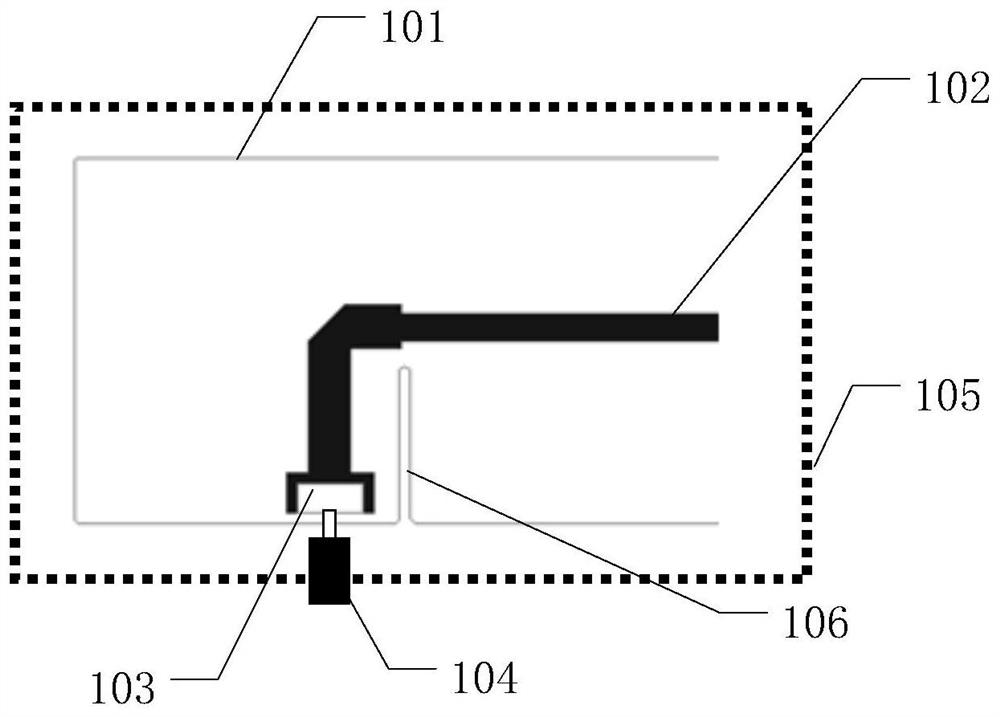 Printed circuit board transmission band line and electronic equipment