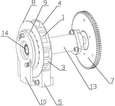 Material cutting push device of candy molding machine