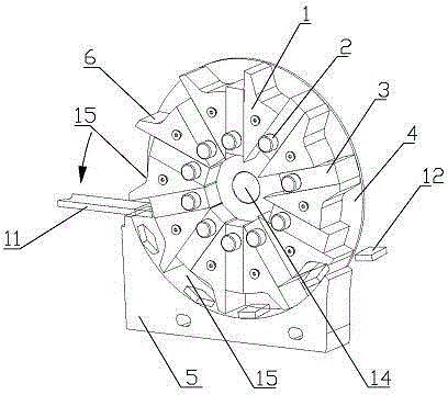 Material cutting push device of candy molding machine