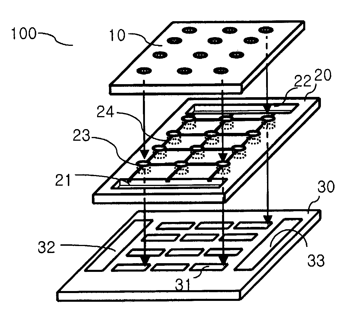 Fluid-type multiple electrochemical system and preparation thereof