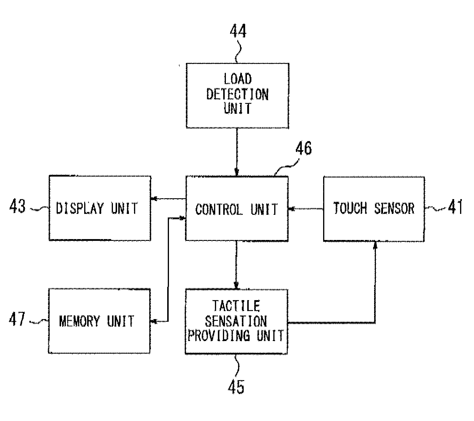 Input apparatus and control method for input apparatus