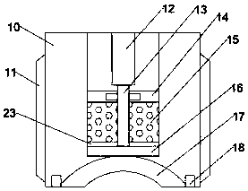 Screw type injection molding device