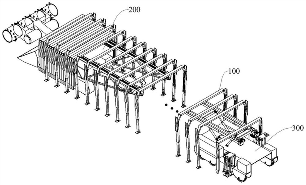 Support dismounting vehicle