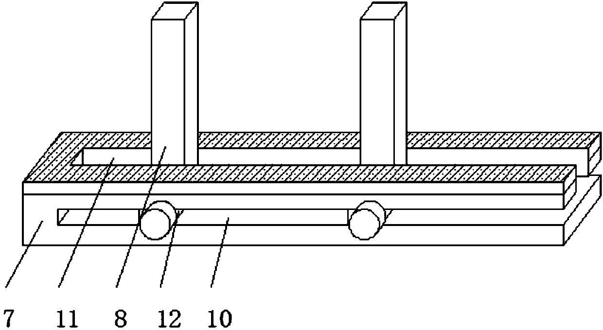 Cable support used for electric power engineering cable trench