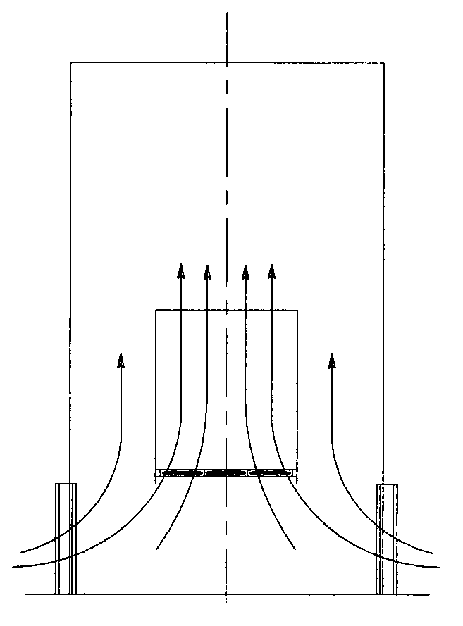 Boosted air cooling tower