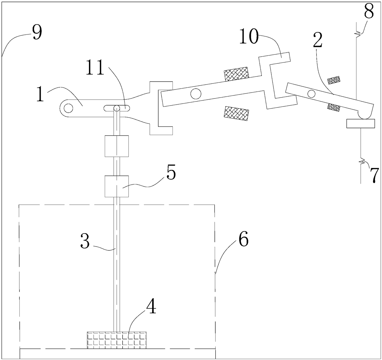 Critical-free automatic control system for water feeding of water tank