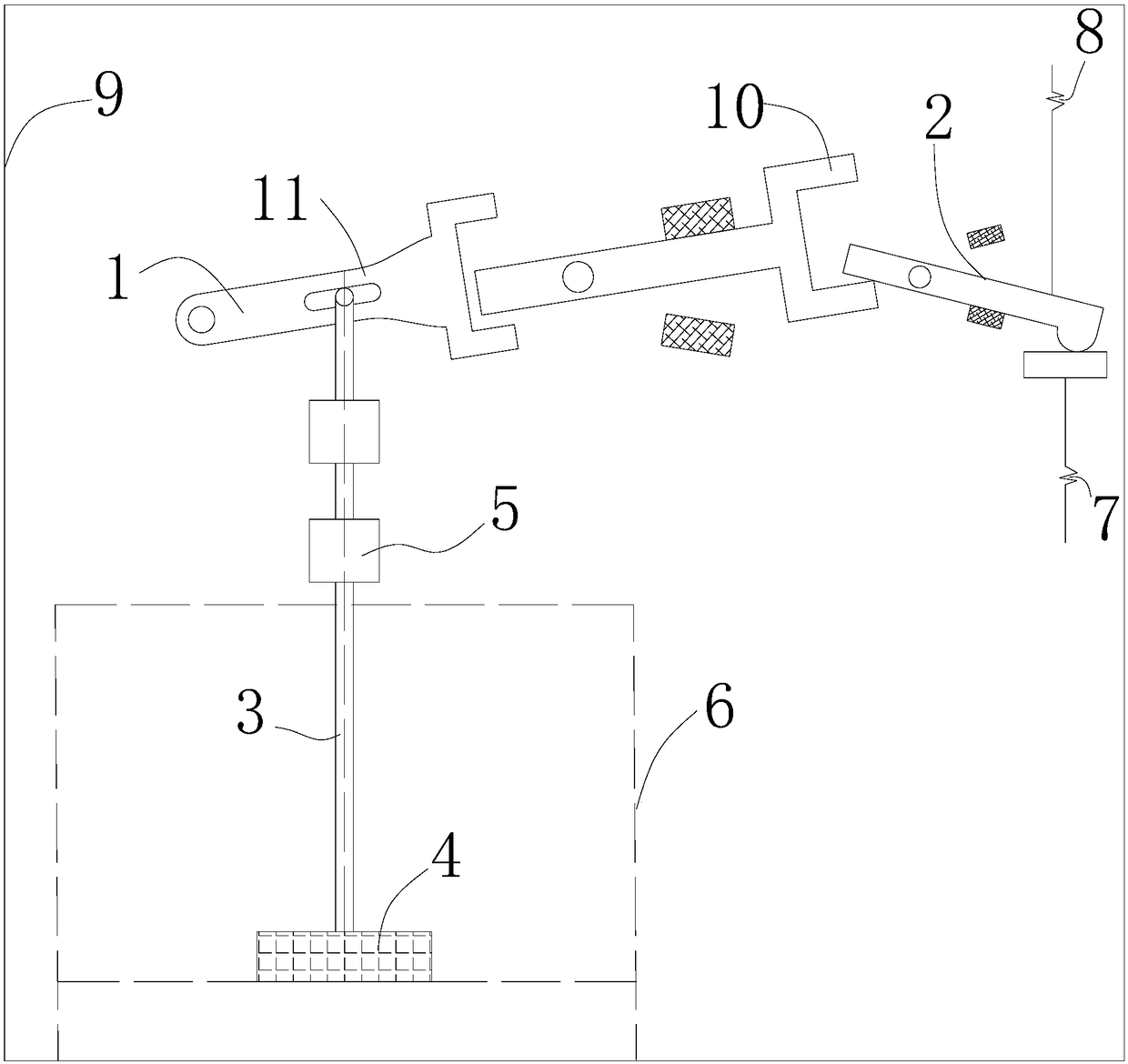 Critical-free automatic control system for water feeding of water tank