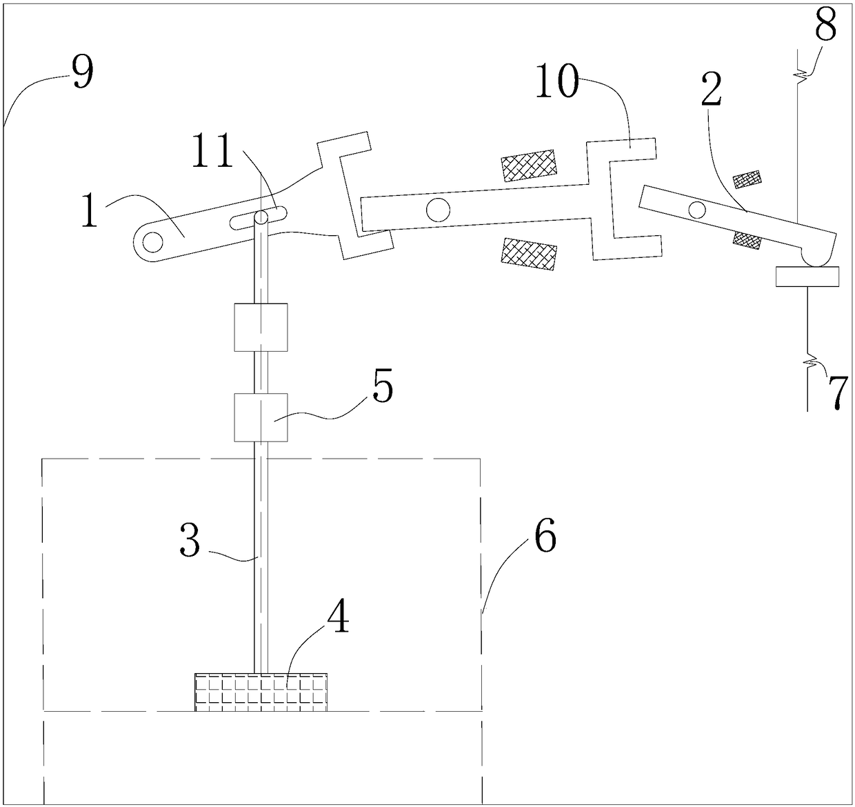 Critical-free automatic control system for water feeding of water tank